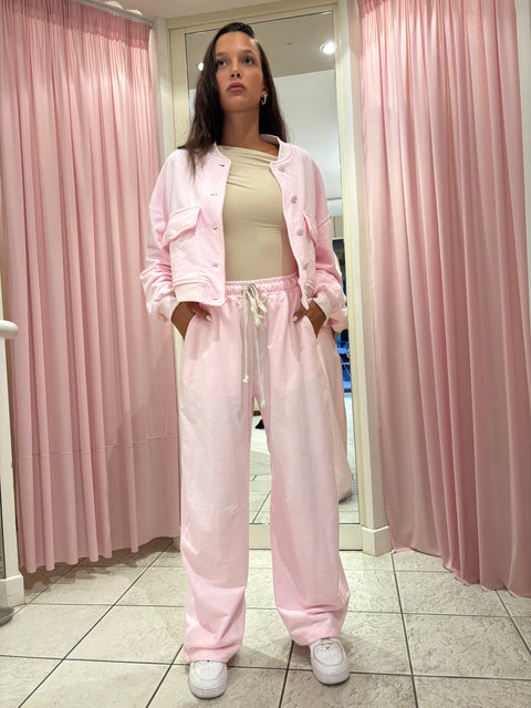 Pantalone Tuta Rosa
