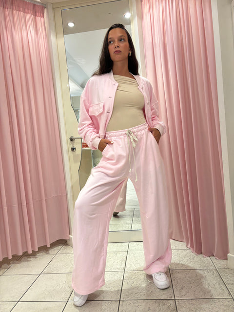 Pantalone Tuta Rosa