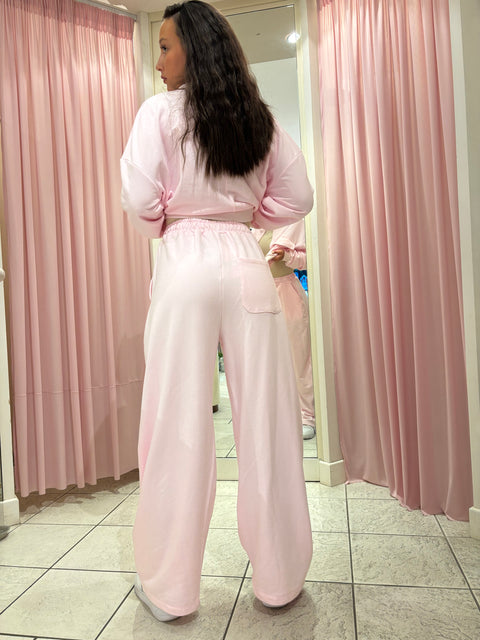 Pantalone Tuta Rosa
