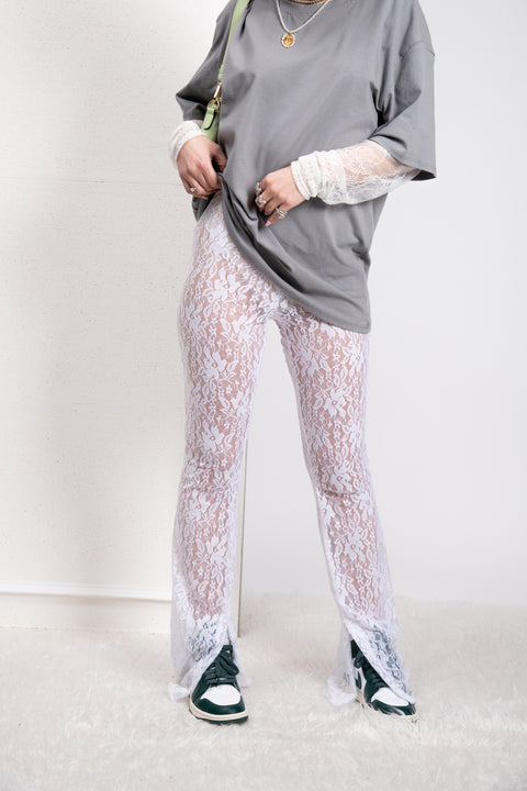 Pantalone Pizzo Bianco